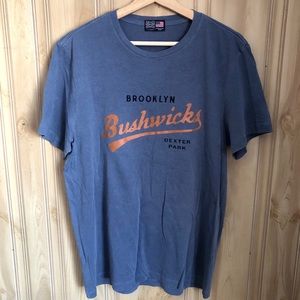 J Crew x Ebbets Field Flannels T shirt